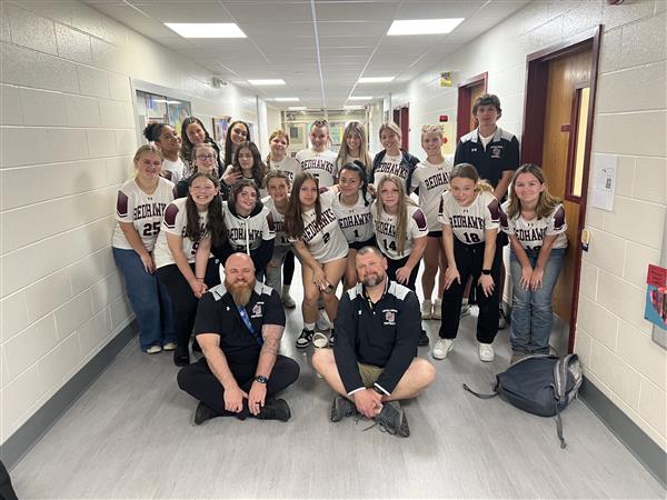 Flag Football Athletes Head to Hastings Elementary to read to them!